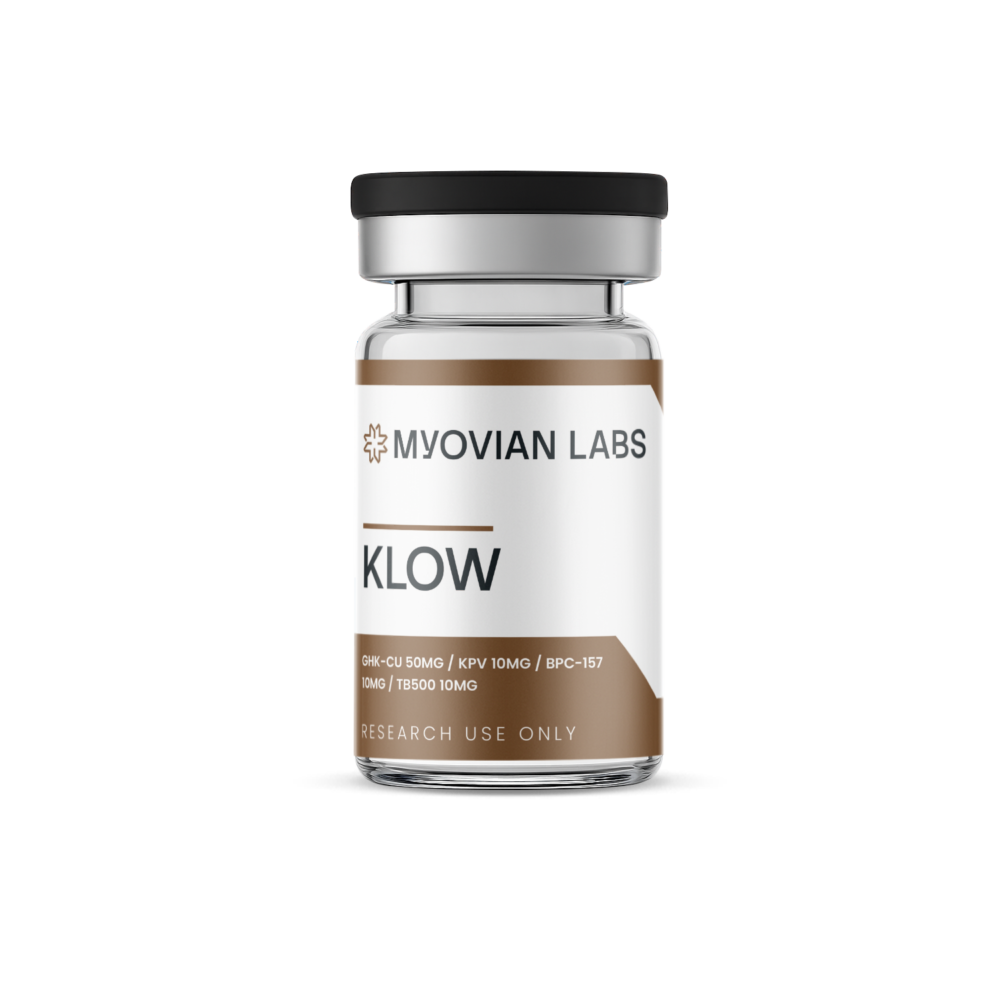 KLOW - GHK-Cu (50mg) / KPV (10mg) / BPC-157 (10mg) / TB500 (10mg)