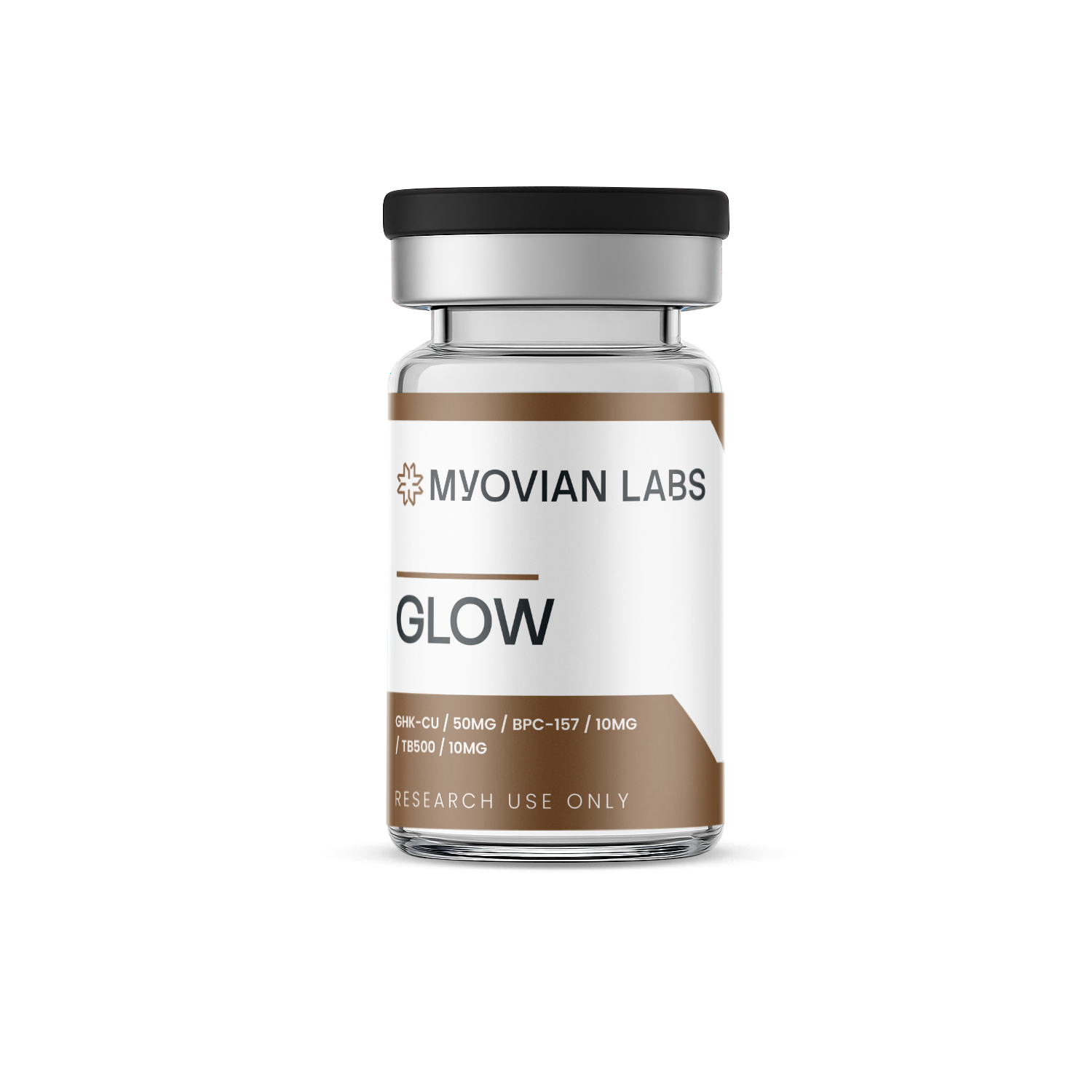 GLOW GHK-Cu (50mg) / BPC-157 (10mg) / TB500 (10mg)
