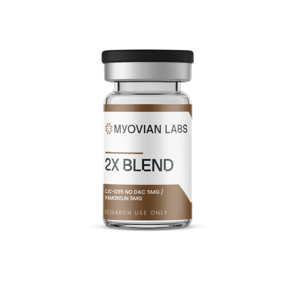 2X Blend CJC-1295 Without DAC (5mg) / Ipamorelin (5mg)